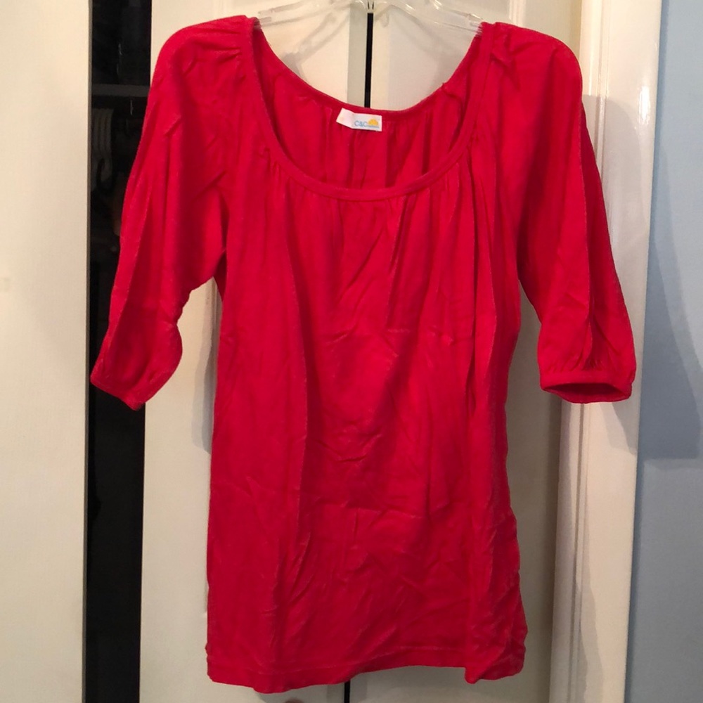 C&C California | Boho Red Tunic - image 1
